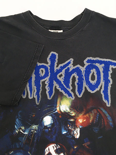 古着 00s Slipknot 初期 覆面 ヘヴィメタル ハードコア バンド Tシャツ XL 古着 - 古着 通販 ヴィンテージ 古着屋  Dracaena ドラセナ