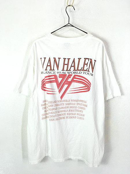 【500円引きクーポン】 90’s VAN HALEN BALANCE TOUR Tシャツ Tシャツ/カットソー(半袖/袖なし)