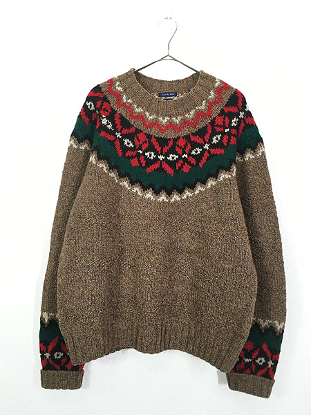 トップスdeadStock 90s old gap nordic cotton knit