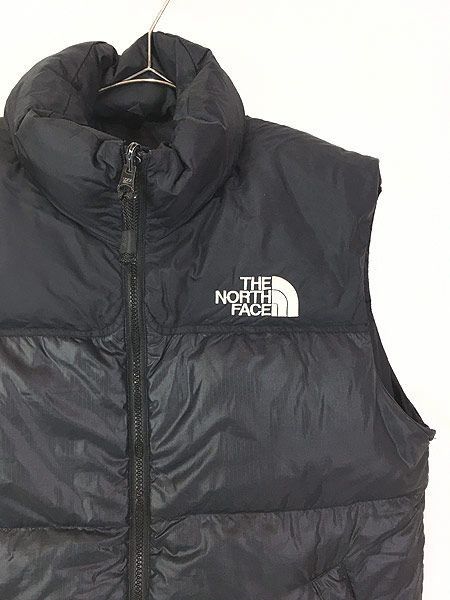 古着 90s TNF The North Face 700フィル パワー ヌプシ ダウン ベスト