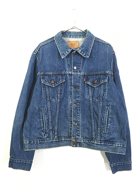 古着 80s Levi's 70508 ハンド ポケット付 ビッグサイズ デニム