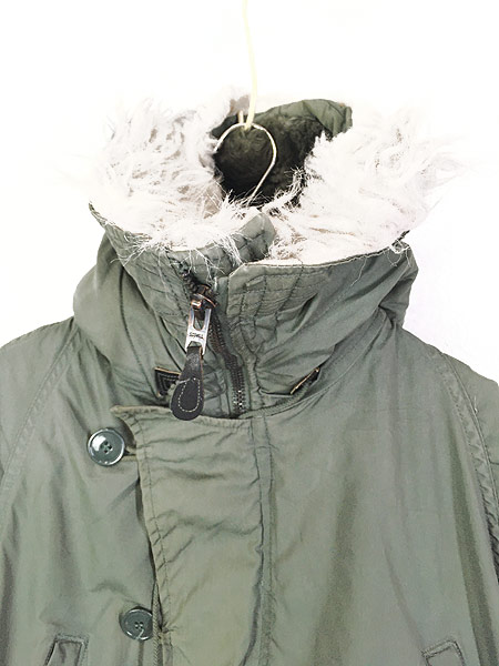 VINTAGE / ヴィンテージ | 1980s | 80s U.S.ARMY アメリカ軍 N-3B EXTREME COLD WEATHER PARKA フードファー フライト ジャケット パーカー | M | カーキ | メンズ