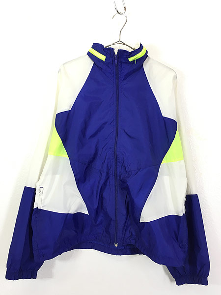 古着 90s NIKE ネオンカラー クレイジー パターン 2way ナイロン