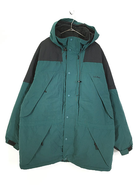 古着 LL Bean 2way 「Thinsulate」 パデット 2トーン ナイロン