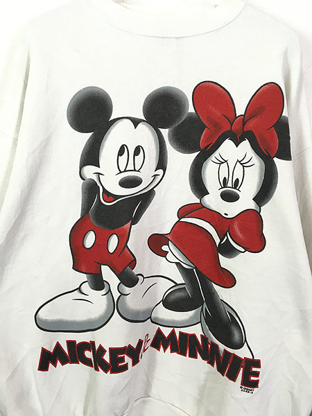 90s Disney Minnie Mouse スウェット トレーナー ミニー