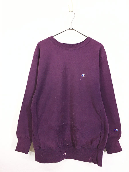 古着 90s USA製 Champion Reverse Weave ワンポイント リバース