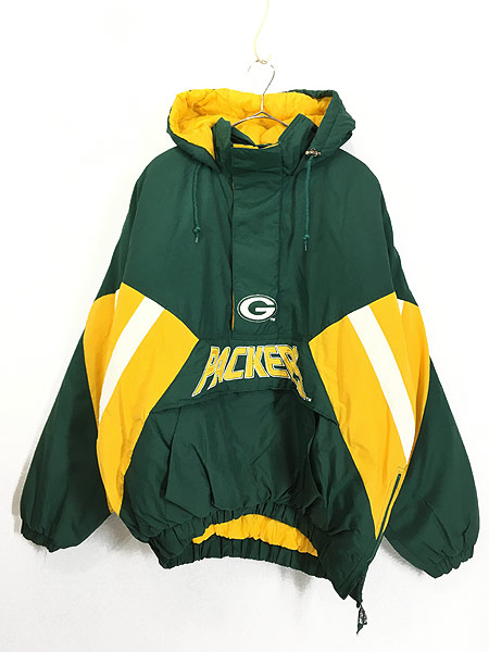 古着 90s STARTER NFL GREEN BAY PACKERS パデット ナイロン ...