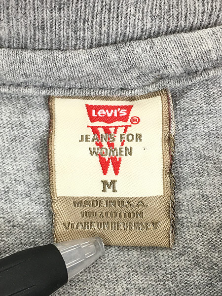 古着 90s USA製 Levi's 「501」 ジーンズ プリント Tシャツ M 古着 - 古着 通販 ヴィンテージ 古着屋 Dracaena ドラセナ