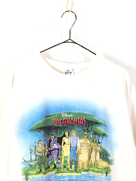 古着 90s Usa製 Disney Pocahontas ポカホンタス キャラクター スウェット トレーナー Xl位 古着 古着 通販 ヴィンテージ古着屋のドラセナ