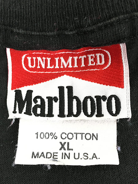 USA製 90's Marlboro Tシャツ XL相当 トカゲ-