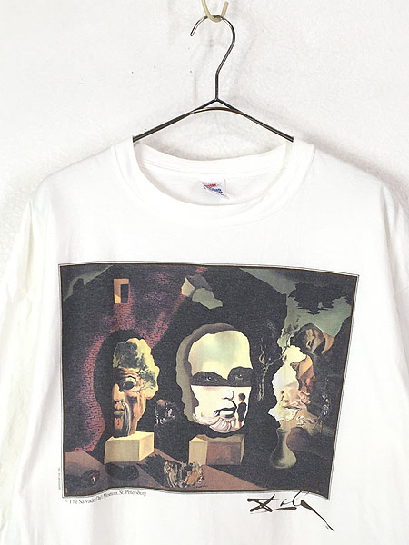素晴らしい Salvador Dali ダリ ビンテージ アート Tシャツ 