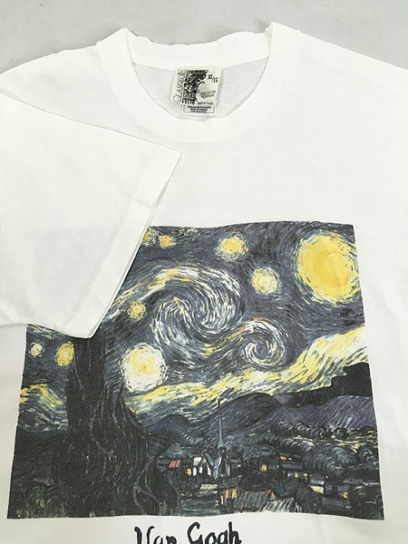 古着 90s Canada製 Vincent Van Gogh 「The Starry Night」 星月夜 