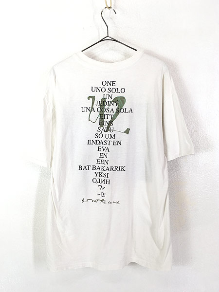 激熱 U2 ヴィンテージ バンド Tシャツ - rehda.com