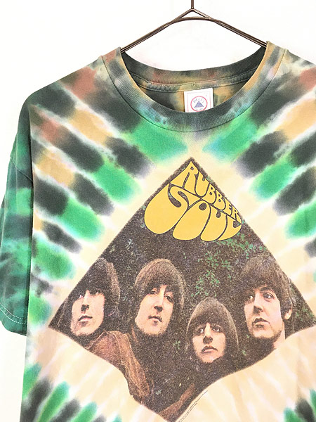 格安 90's THE 古着 激レア タイダイTシャツ ビートルズ BEATLES T