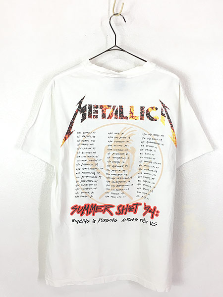 古着 90s USA製 METALLICA 「Live Shit Binge & Purge」 ヘヴィ メタル