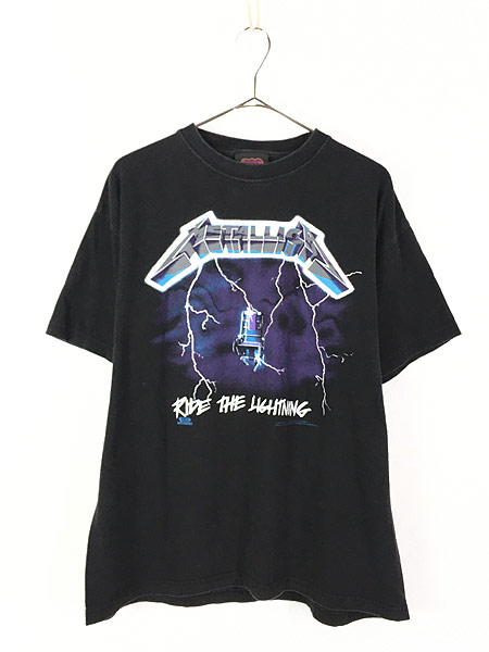 古着 90s METALLICA 「Ride the Lightning」 ヘヴィ メタル ロック