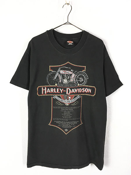 古着 90s USA製 HARLEY DAVIDSON ハーレー BIG クラッシック バイク 