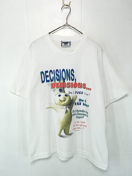 古着 90s Usa製 Pillsbury Doughboy ドゥボーイ プリント キャラクター Tシャツ L 古着 古着 通販 ヴィンテージ古着屋のドラセナ