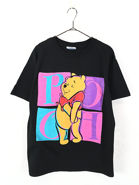 古着 90s Disney Pooh クマ プーさん Big プリント キャラクター Tシャツ Xl位 古着 古着 通販 ヴィンテージ古着屋のドラセナ