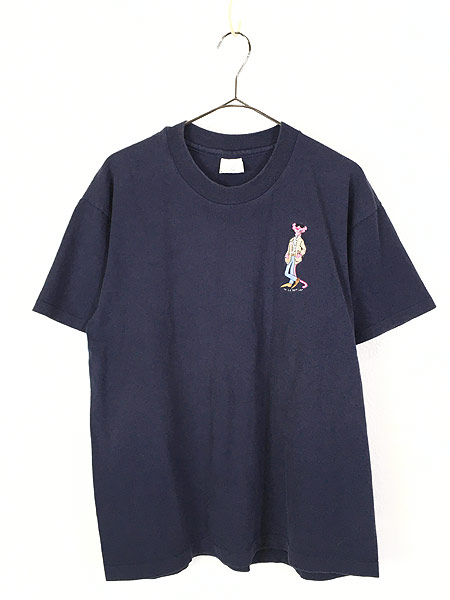 古着 90ｓ Usa製 Pink Panther ピンクパンサー キャラクター ワンポイント Tシャツ L 古着 古着 通販 ヴィンテージ古着屋のドラセナ