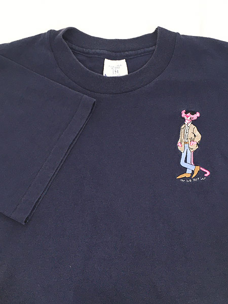 古着 90ｓ Usa製 Pink Panther ピンクパンサー キャラクター ワンポイント Tシャツ L 古着 古着 通販 ヴィンテージ古着屋のドラセナ