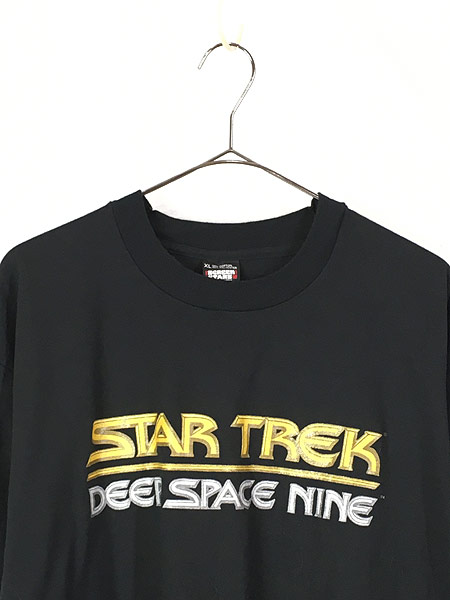 古着 90s USA製 STAR TREK スタートレック 「DEEP SPACE NINE」 キャラクター Ｔシャツ XL 古着 - 古着 通販  ヴィンテージ　古着屋 Dracaena ドラセナ