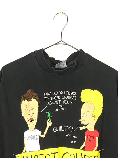 超目玉 12月 キャラクター Mtv Tee Logo ブラック Tシャツ カットソー