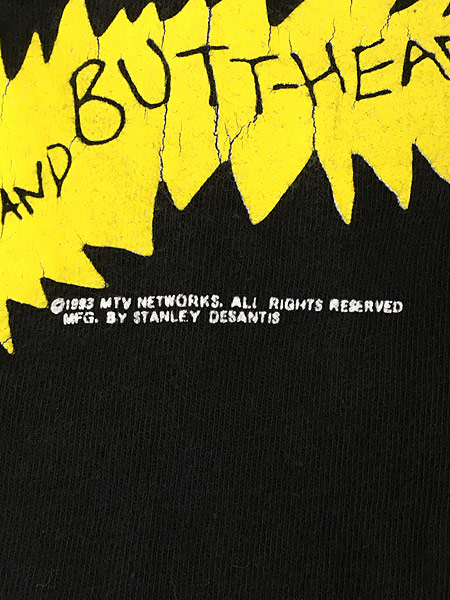 古着 90s Mtv Beavis And Butt Head ビーバス バッドヘッド キャラクター Tシャツ Xl 古着 古着 通販 ヴィンテージ 古着屋 Dracaena ドラセナ