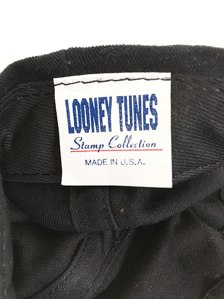 雑貨 古着 90s Usa製 Looney Tunes キャラクター モールスキン コットン キャップ 帽子 古着 古着 通販 ヴィンテージ古着屋のドラセナ