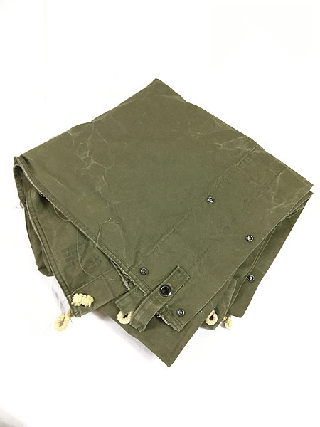 雑貨 古着 60s 米軍 「US」 ステンシル SHELTER HALF TENT パップ