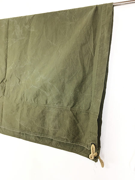 雑貨 古着 60s 米軍 「US」 ステンシル SHELTER HALF TENT パップ