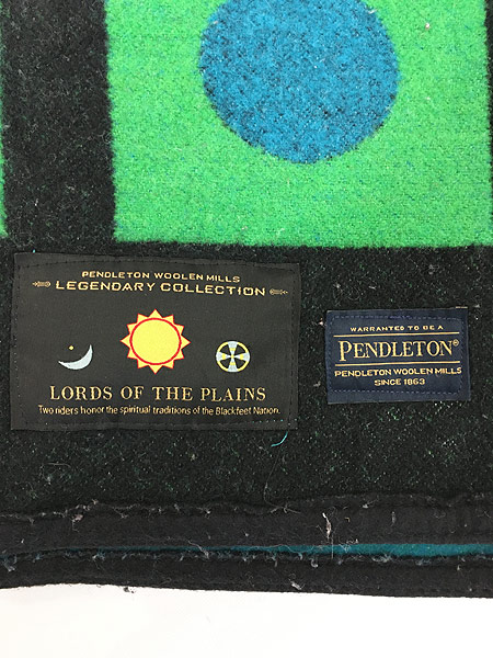 タグ付」 雑貨 古着 USA製 Pendleton 「Lords Of The Plains