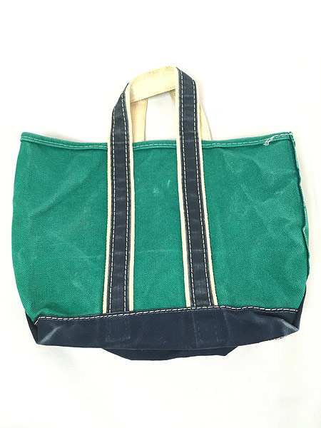 雑貨 古着 70-80s USA製 LL Bean 「Boat and Tote」 グリーン