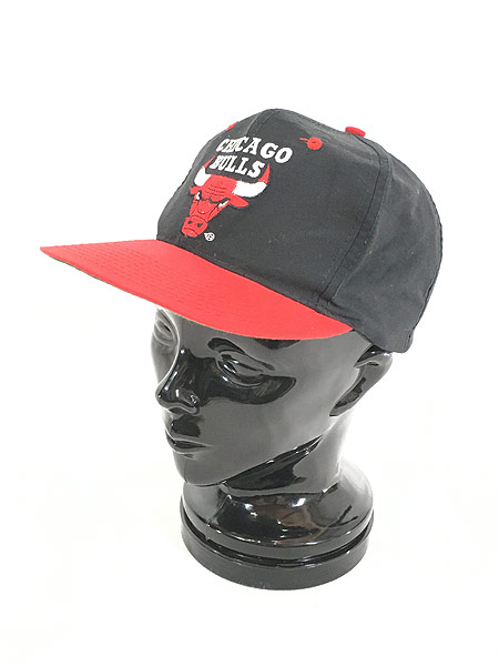 雑貨 古着 NBA CHICAGO BULLS ブルズ ロゴ 刺しゅう 6パネル キャップ ...
