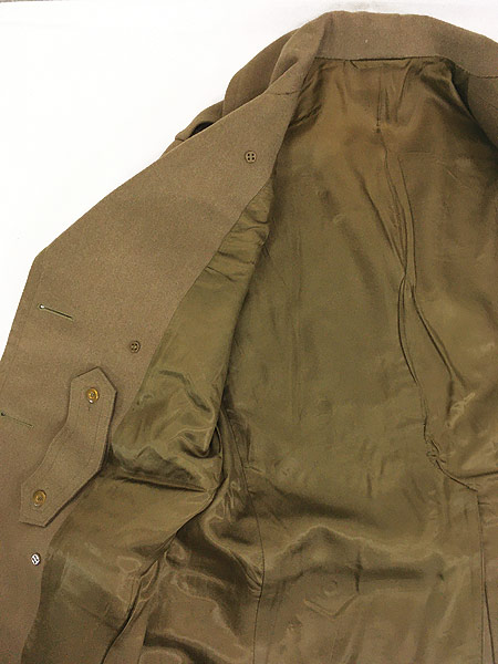 [5] 古着 40s 米軍 US ARMY WW2 「Officer's Short Style Doeskin」 ウール オフィサー コート 37R 美品!! 古着