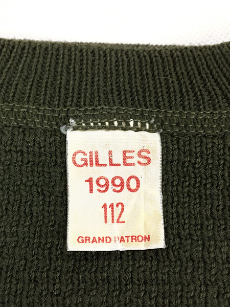フランス軍 GILLES 1990 コマンドセーター 96 - ニット