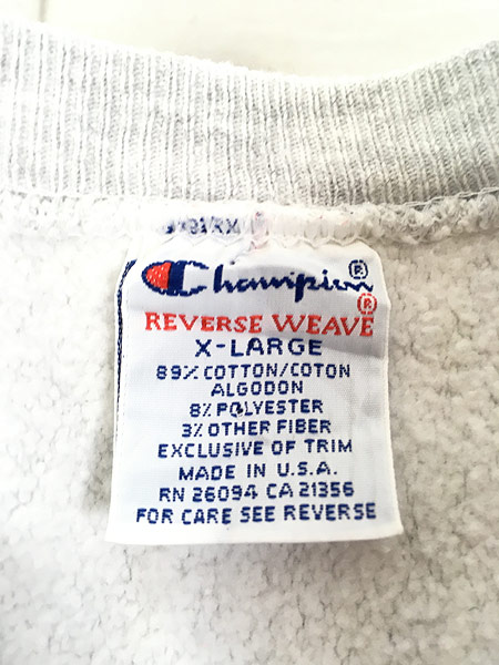 古着 90s USA製 Champion Reverse Weave 「NYU」 ニューヨーク