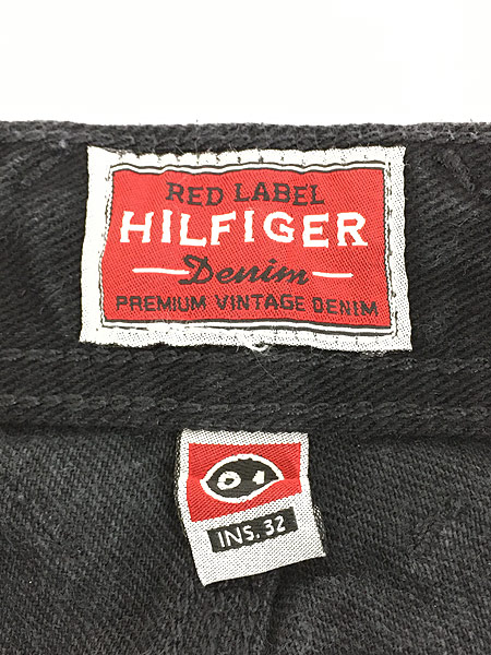 最終売り尽くし”古着 TOMMY HILFIGER 「RED LABEL」 ブラック デニム