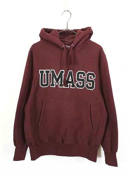 古着 00s Champion Reverse Weave 「UMASS」 ワッペン カレッジ