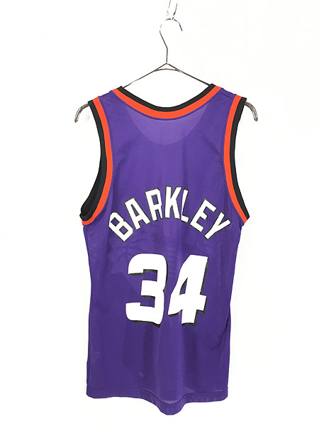 古着 USA製 Champion製 Phoenix Suns No 34 「BARKLEY」 メッシュ