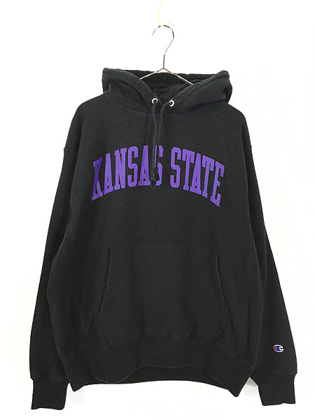 古着 Champion Reverse Weave 「KANSAS STATE」 リバース スウェット