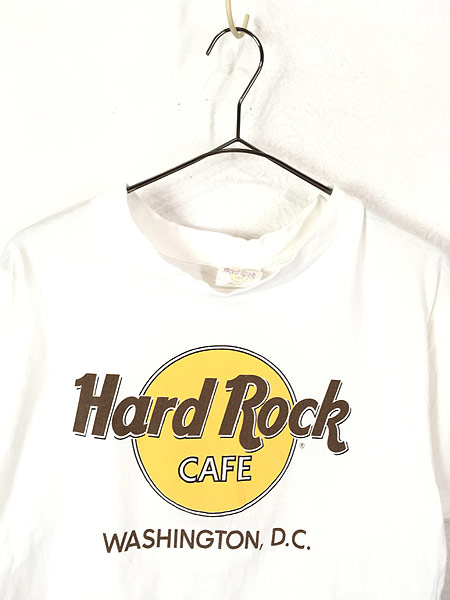 古着 90s USA製 Hard Rock Cafe 「WASHINGTON DC」 ハードロック T 