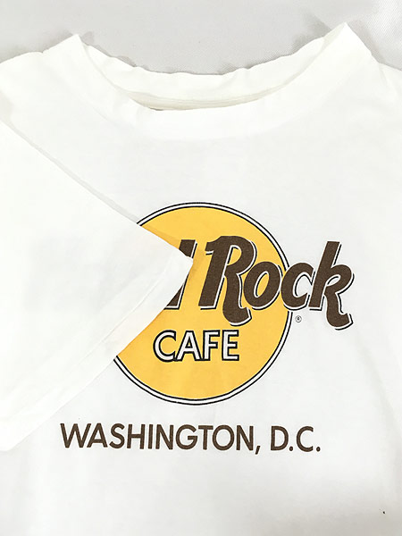 古着 90s USA製 Hard Rock Cafe 「WASHINGTON DC」 ハードロック T 