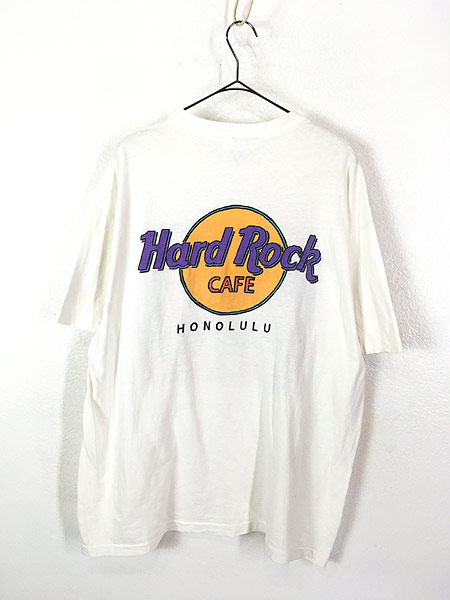 古着 90s USA製 Hard Rock Cafe × Big Hed 「ROCN' ROLL FOREVER」 T