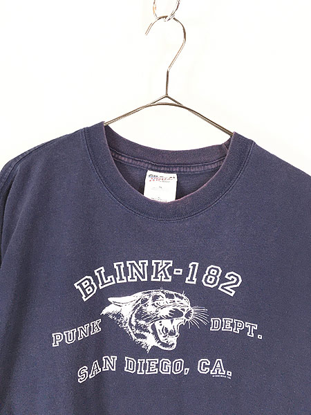 古着 90s BLINK-182 「PUNK DEPT」 ポップ パンク ロック バンド T