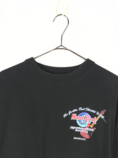 古着 90s Hard Rock Cafe × Eric Clapton 太陽 アート ハードロック T