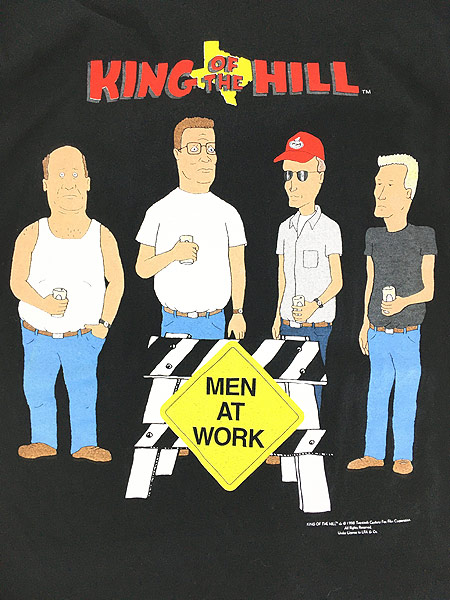 最終売り尽くし”古着 90s KING OF THE HILL 「Men at Work