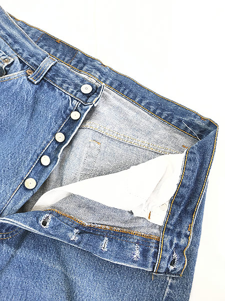 古着 80s USA製 Levi's 501-0000 Care入り デニム パンツ ジーンズ