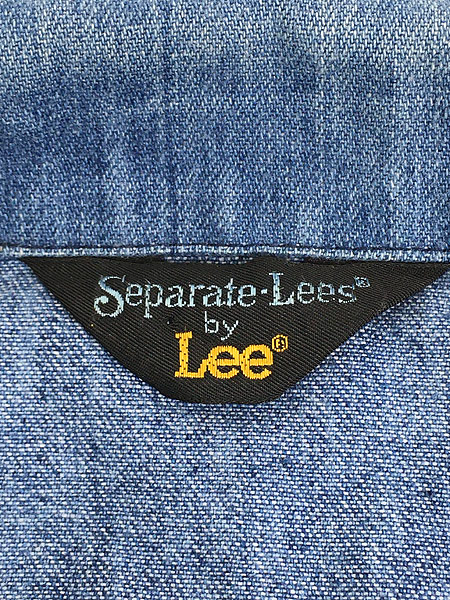 古着 70s USA製 Separate-Lees by Lee オリジナル 半袖 ダンガリー