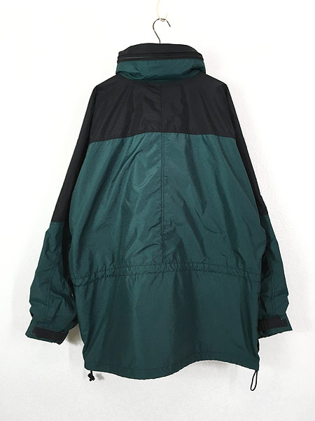 古着 90s Columbia 2way バイカラー ナイロン アノラック パーカー